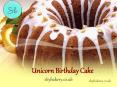 Unicorn Birthday Cake PowerPoint PPT Presentation