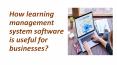 How learning management system software is useful for businesses? PowerPoint PPT Presentation
