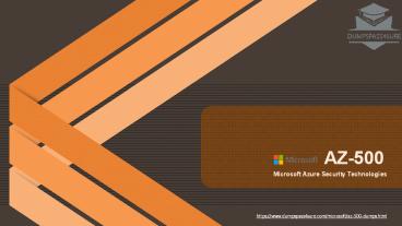 Get Most Successful AZ-500 Dumps (PDF) Microsoft Test Questions 2020