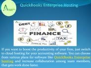 QuickBooks Enterprise Hosting: Available at Account Cares
