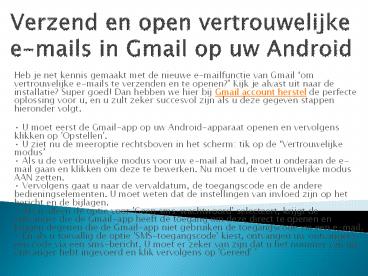 Gmail wachtwoord herstellen