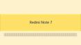 Redmi Note 7