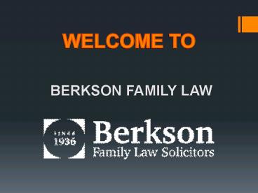 Berkson Family Law Solicitors | Divorce & Family Law | Liverpool