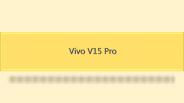 Vivo V15 Pro
