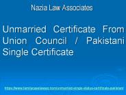 How To get Single Status Certificate In Pakistan