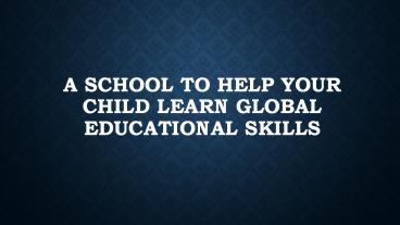 St. George International Boarding School