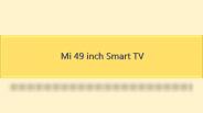 Mi 49 inch Smart TV