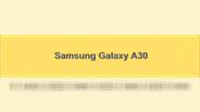 Samsung Galaxy A30