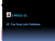AZLyrics -  Song Lyrics, genius Lyrics of music and video online