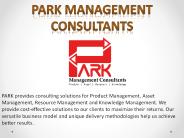 Project Management - Park Management Consultants