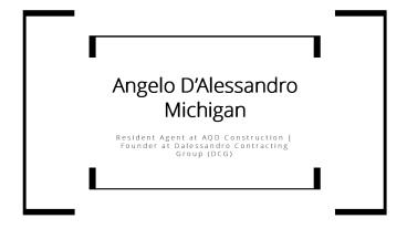 Angelo D’Alessandro Michigan From Roseville, Michigan