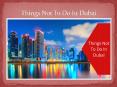 Things Not to do in Dubai PowerPoint PPT Presentation