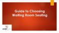 Guide to Choosing Waiting Room Seating