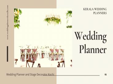 Kerala Wedding Planners Presentation