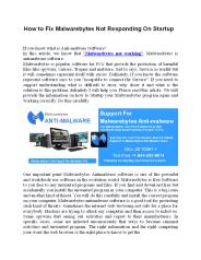 How to Fix Malwarebytes Not Responding On Startup (1)