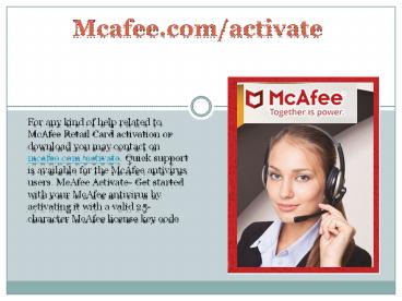 McAfee Internet Security From viruses, malware, Trojans, spyware