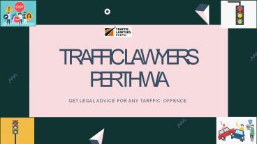 Traffic lawyers Perth