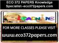 ECO 372 PAPERS Knowledge Specialist--eco372papers.com PowerPoint PPT Presentation