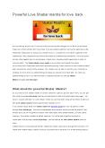 Powerful Love Shabar mantra for love back - Love Astrologer PowerPoint PPT Presentation