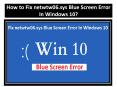 How to Fix Netwtw06.Sys Blue Screen Error in Windows 10 PowerPoint PPT Presentation