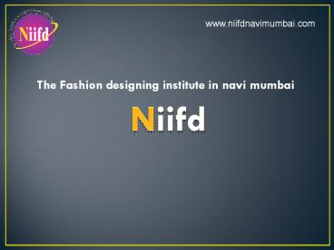 fashion designing institute in navi mumbai