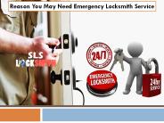 Reason You May Need Emergency Locksmith Service