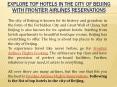 Explore Top Hotels in the City of Beijing with Frontier Airlines Reservations PowerPoint PPT Presentation