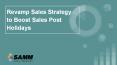 Revamp eCommerce Sales Strategy Post Holiday Season