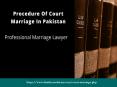 Done Court Marriage In Lahore Pakistan With Advocate Nazia PowerPoint PPT Presentation