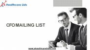 CFO Mailing List