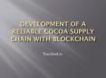 blockchain technology for chocolate industry PowerPoint PPT Presentation