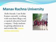 . Ansal University Gurgaon