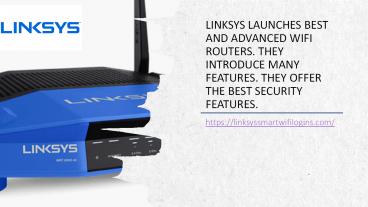 Get all information about Linksys smart wifi router.