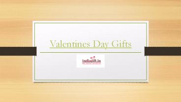 Valentine Day Gifts Online - Indiagift