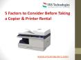 Photocopier Rental Dubai - Copier and Printer Rentals - IT Rentals Dubai PowerPoint PPT Presentation