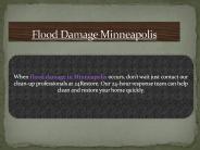 Flood Damage Minneapolis