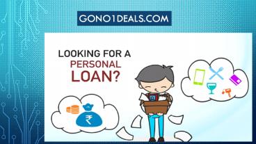personal loan