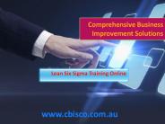 Lean Six Sigma Training Online in Australia