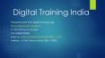 Digital Training India placed Student's PowerPoint PPT Presentation