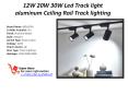 12W 20W 30W Led Track light aluminum Ceiling Rail Track lighting PowerPoint PPT Presentation
