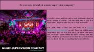 Music Supervision Company