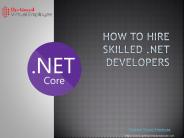 How to hire skilled .Net developers