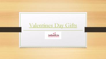 Valentines Day Gift Ideas - Indiagift