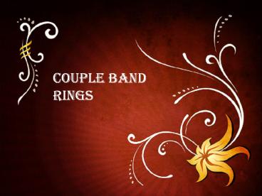 Couple Band Rings