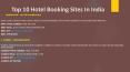 Best Hotel Booking Site in India | Top 10 Hotel Booking Sites In India