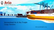 International Air & Sea Freight Cargo Services