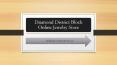Diamond District Jewelry PowerPoint PPT Presentation