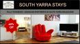 Modern & Spacious 1 Bedroom Apartments - South Yarra Stays