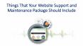 Things That Your Website Support and Maintenance Package Should Include PowerPoint PPT Presentation