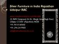Silver Furniture in India Rajasthan Udaipur RAC PowerPoint PPT Presentation